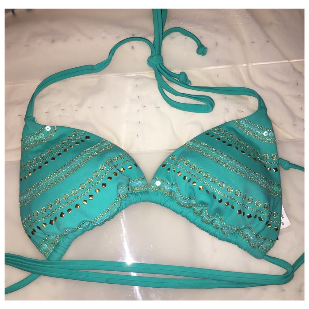 Reef bikini top women's size medium